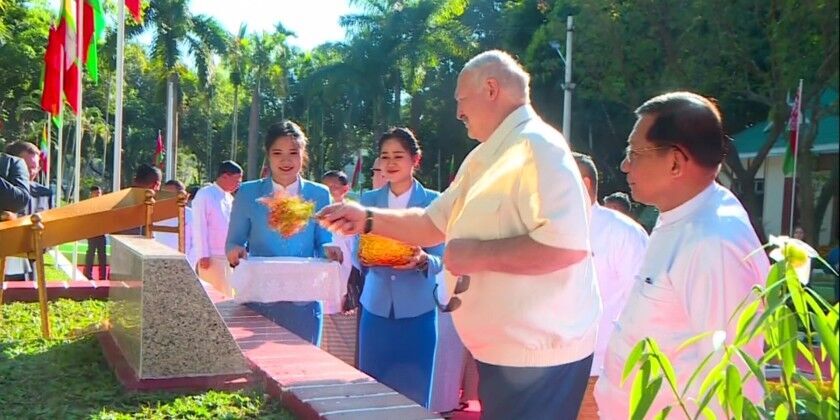 Tree Planting Event: Commemorative tree planted in Nay Pyi Taw