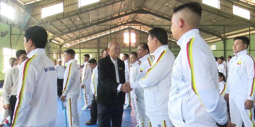 Encouraging Para Sports Teams: MOC Chairman delivered words of encouragement