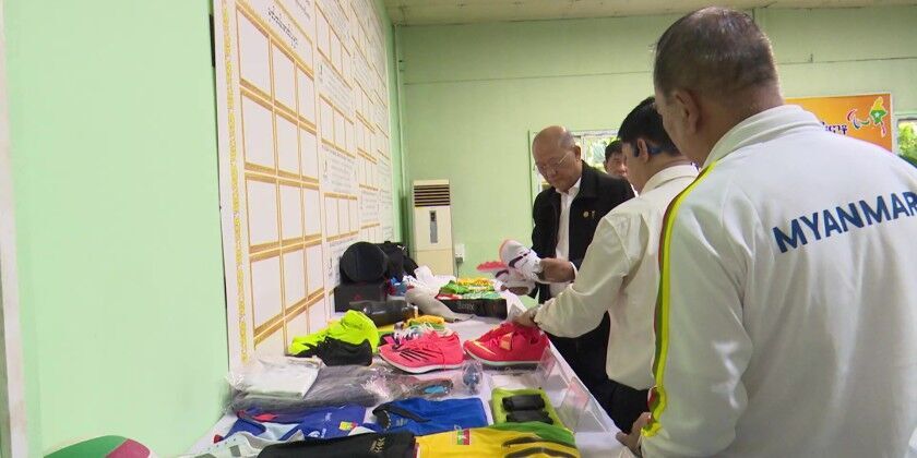 Encouraging Para Sports Teams: MOC Chairman delivered words of encouragement