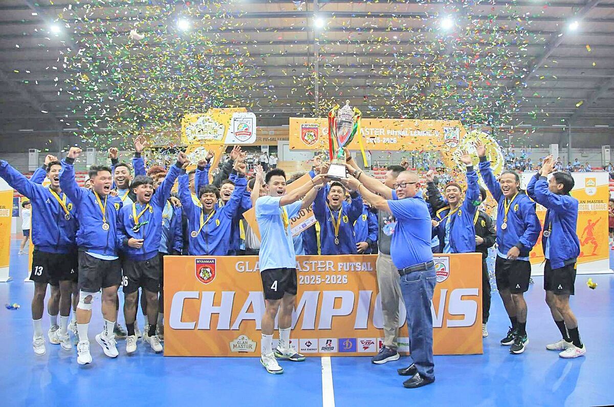 Glan Master Futsal League II 2025 – 2026 ပြိုင်ပွဲတွင် Galaxy FC အသင်းချန်ပီယံဆုဆွတ်ခူး