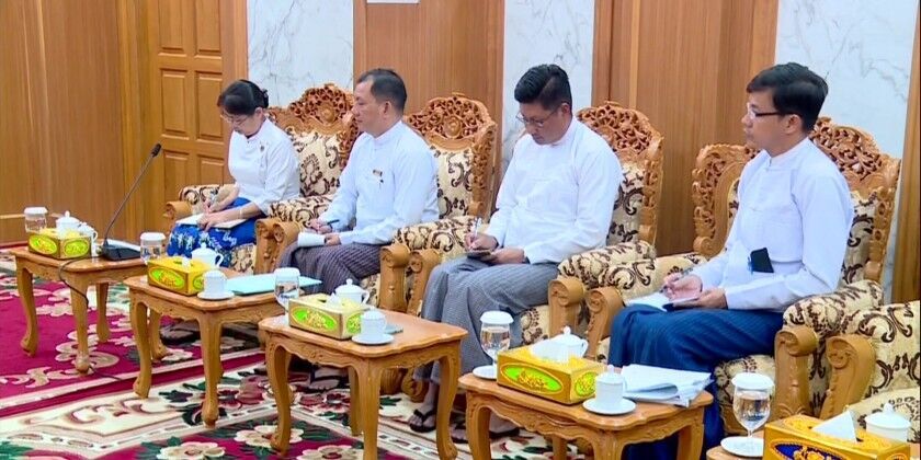 Myanmar – China: President Office UM received Ambassador of China
