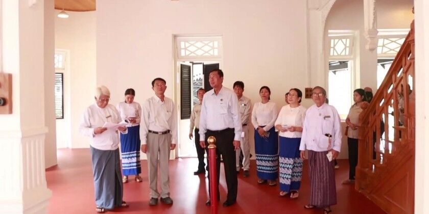 Renovation Works of Museum: Renovation works of Gen. Aung San Museum almost done