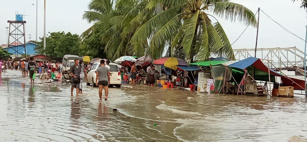 Yangon to face high risk of floods after heavy rainfall